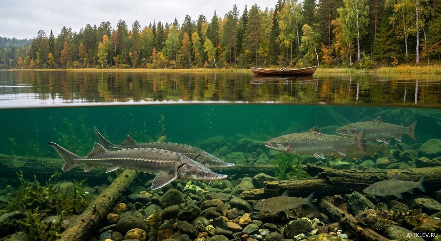 Озерная рыба в Красной книге: хрупкие миры застывшей воды под угрозой